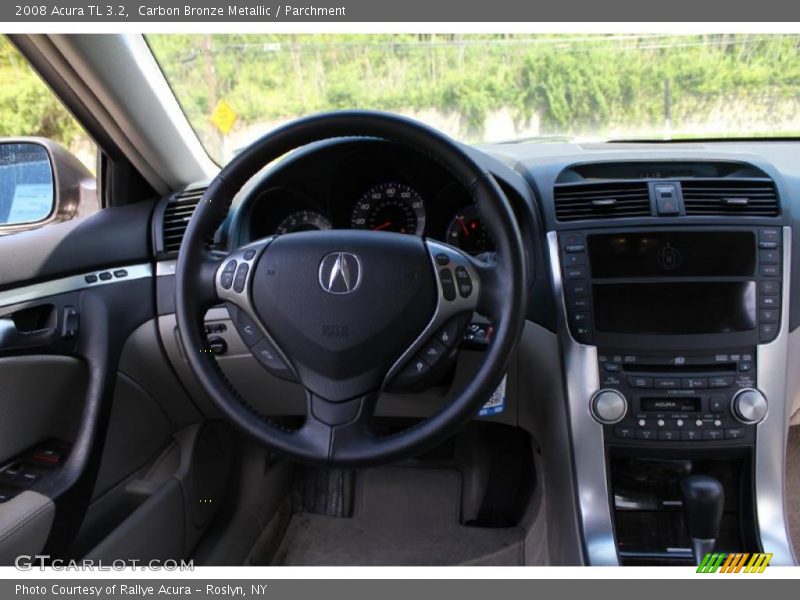 Carbon Bronze Metallic / Parchment 2008 Acura TL 3.2