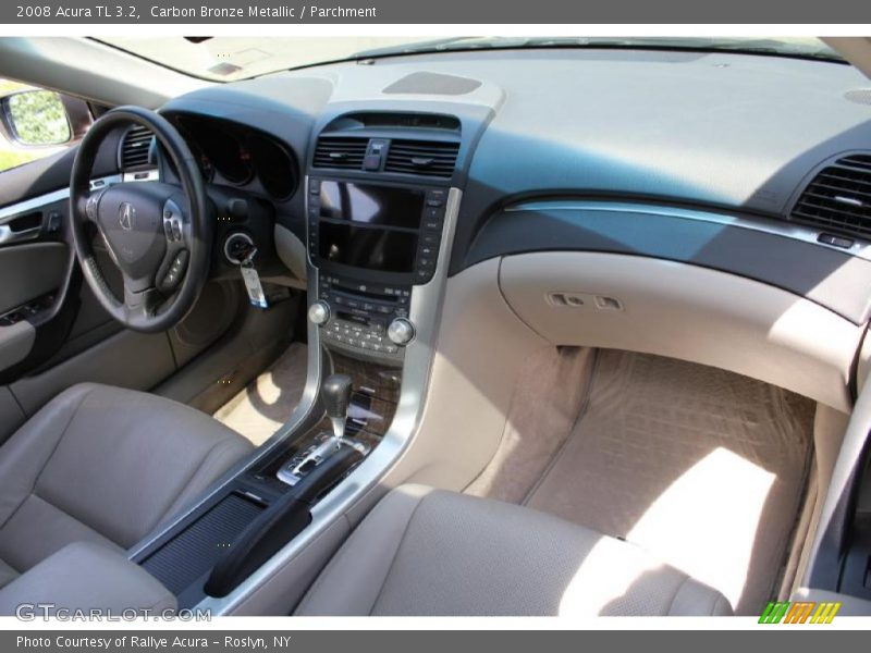 Carbon Bronze Metallic / Parchment 2008 Acura TL 3.2