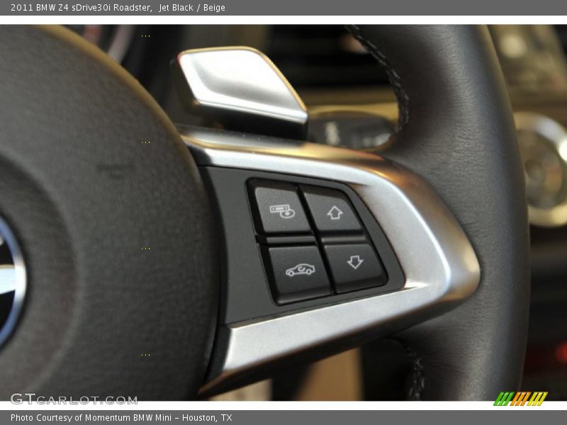 Jet Black / Beige 2011 BMW Z4 sDrive30i Roadster