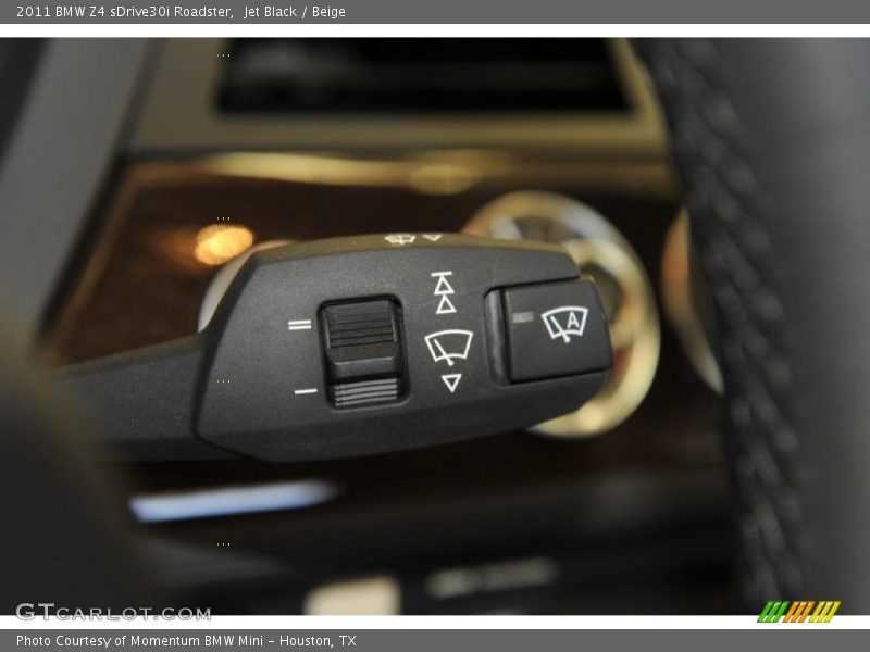 Jet Black / Beige 2011 BMW Z4 sDrive30i Roadster