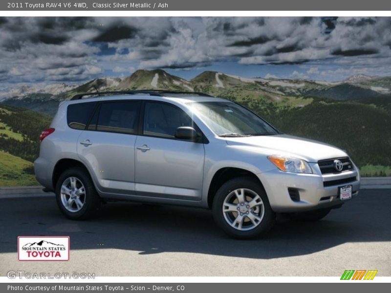 Classic Silver Metallic / Ash 2011 Toyota RAV4 V6 4WD