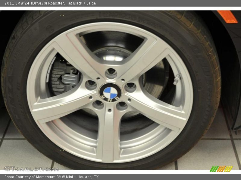 Jet Black / Beige 2011 BMW Z4 sDrive30i Roadster