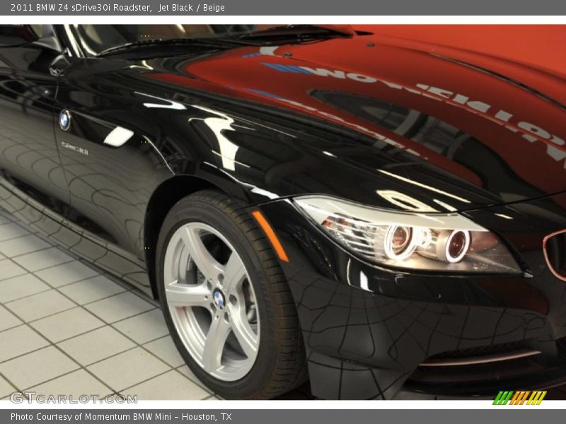 Jet Black / Beige 2011 BMW Z4 sDrive30i Roadster