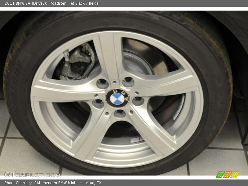Jet Black / Beige 2011 BMW Z4 sDrive30i Roadster