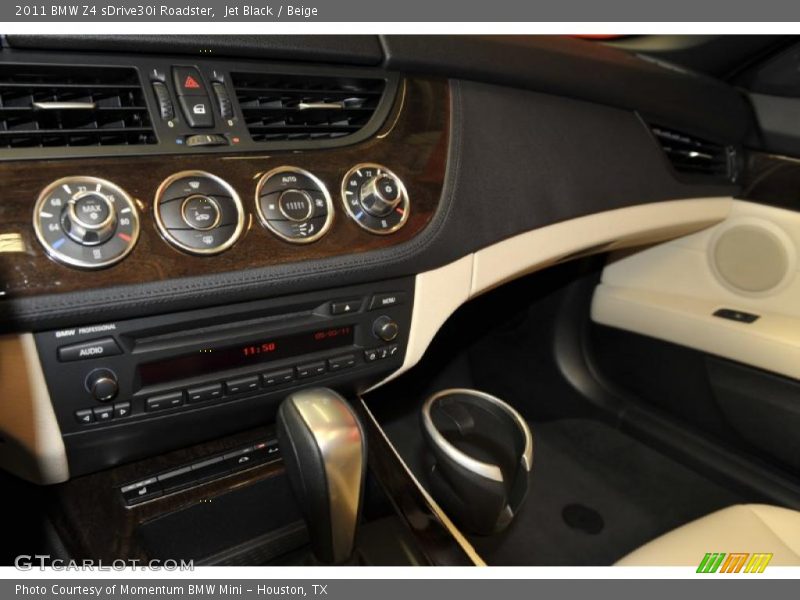 Jet Black / Beige 2011 BMW Z4 sDrive30i Roadster