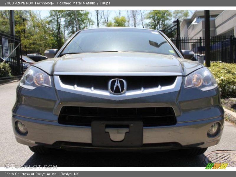 Polished Metal Metallic / Taupe 2008 Acura RDX Technology