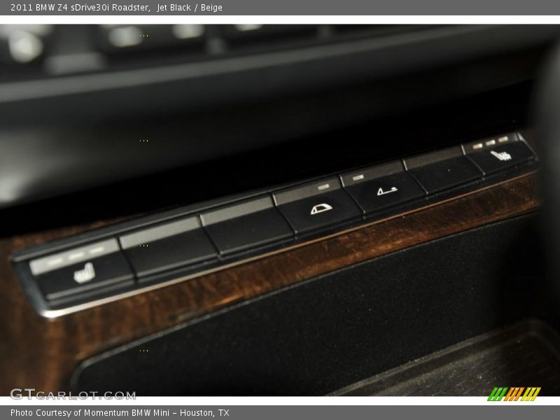 Jet Black / Beige 2011 BMW Z4 sDrive30i Roadster