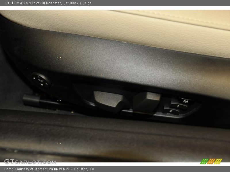 Jet Black / Beige 2011 BMW Z4 sDrive30i Roadster