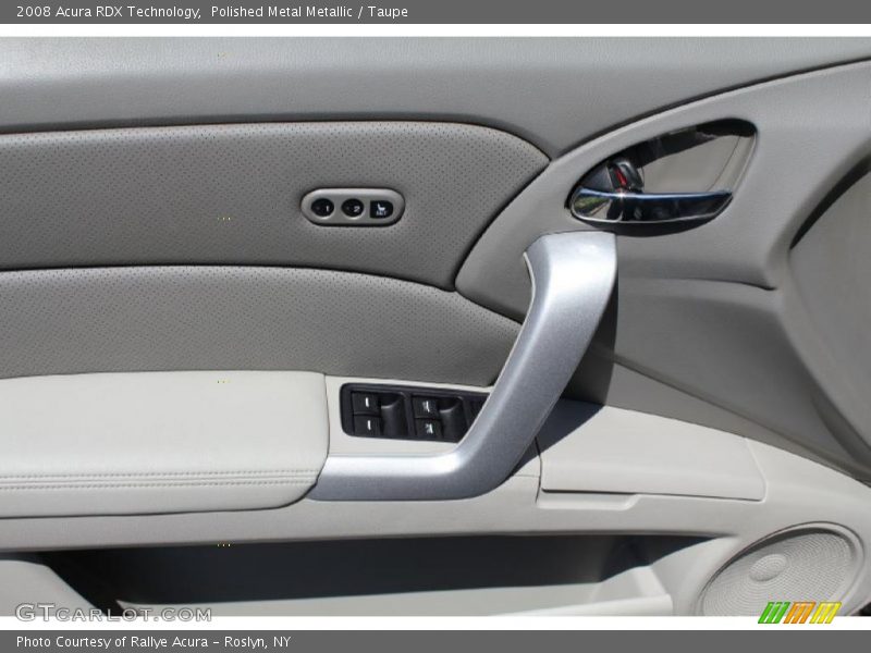 Polished Metal Metallic / Taupe 2008 Acura RDX Technology