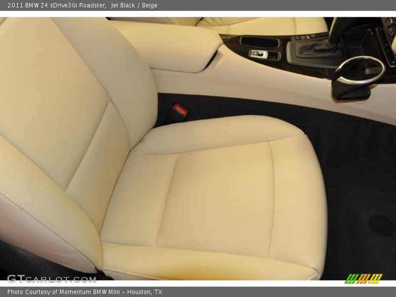 Jet Black / Beige 2011 BMW Z4 sDrive30i Roadster