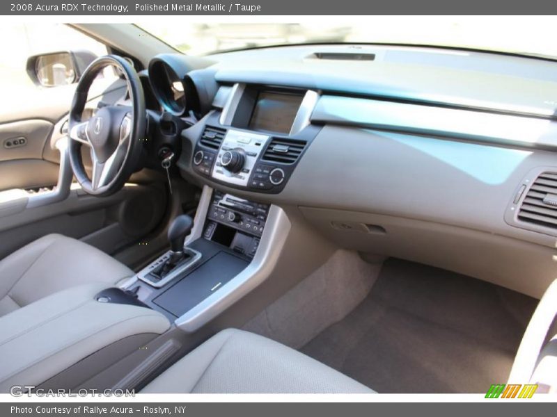 Polished Metal Metallic / Taupe 2008 Acura RDX Technology