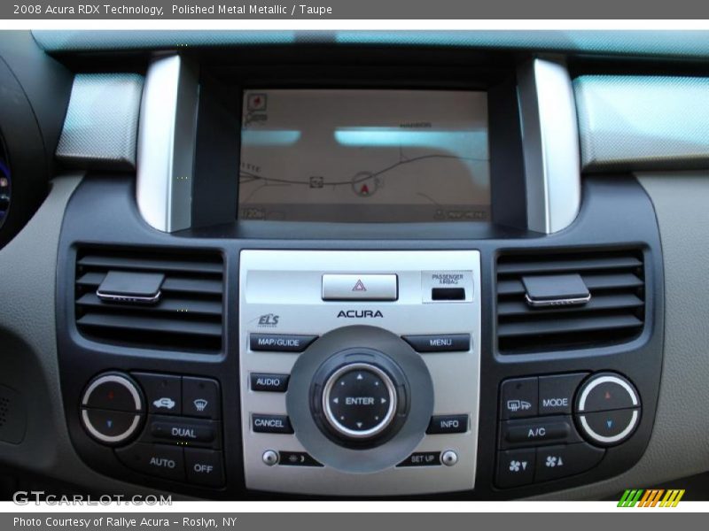 Polished Metal Metallic / Taupe 2008 Acura RDX Technology