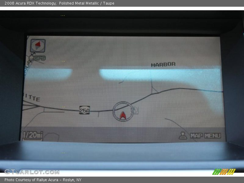 Polished Metal Metallic / Taupe 2008 Acura RDX Technology