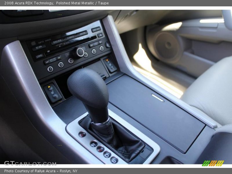 Polished Metal Metallic / Taupe 2008 Acura RDX Technology