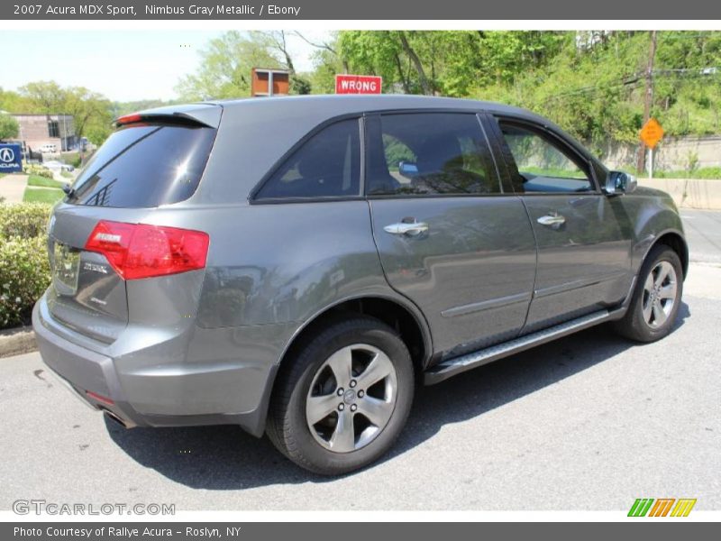 Nimbus Gray Metallic / Ebony 2007 Acura MDX Sport