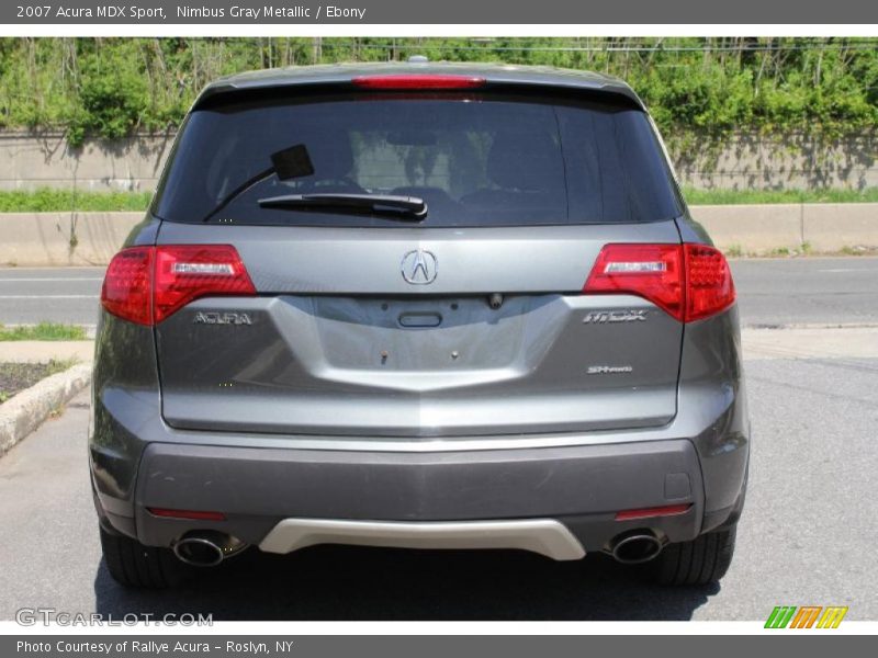 Nimbus Gray Metallic / Ebony 2007 Acura MDX Sport
