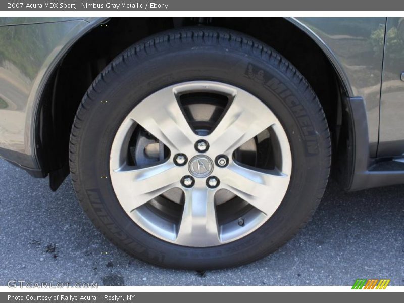 Nimbus Gray Metallic / Ebony 2007 Acura MDX Sport