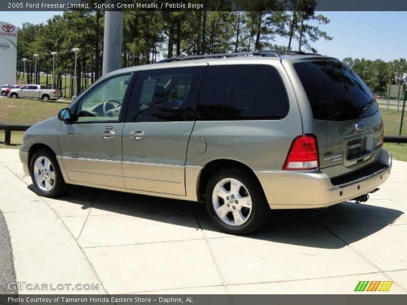Spruce Green Metallic / Pebble Beige 2005 Ford Freestar Limited