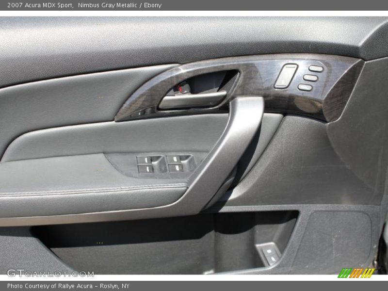 Nimbus Gray Metallic / Ebony 2007 Acura MDX Sport
