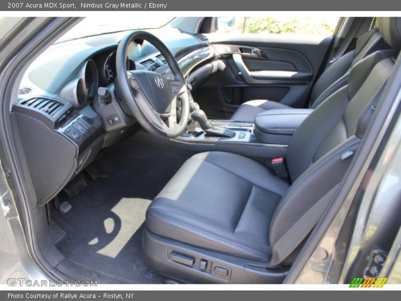 Nimbus Gray Metallic / Ebony 2007 Acura MDX Sport