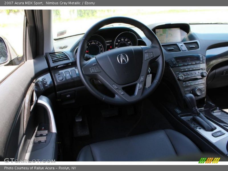Nimbus Gray Metallic / Ebony 2007 Acura MDX Sport