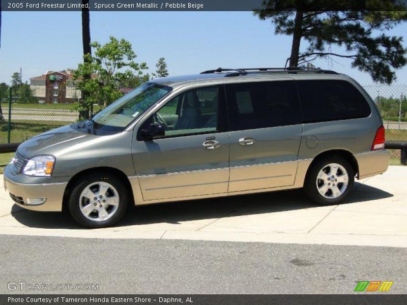 Spruce Green Metallic / Pebble Beige 2005 Ford Freestar Limited