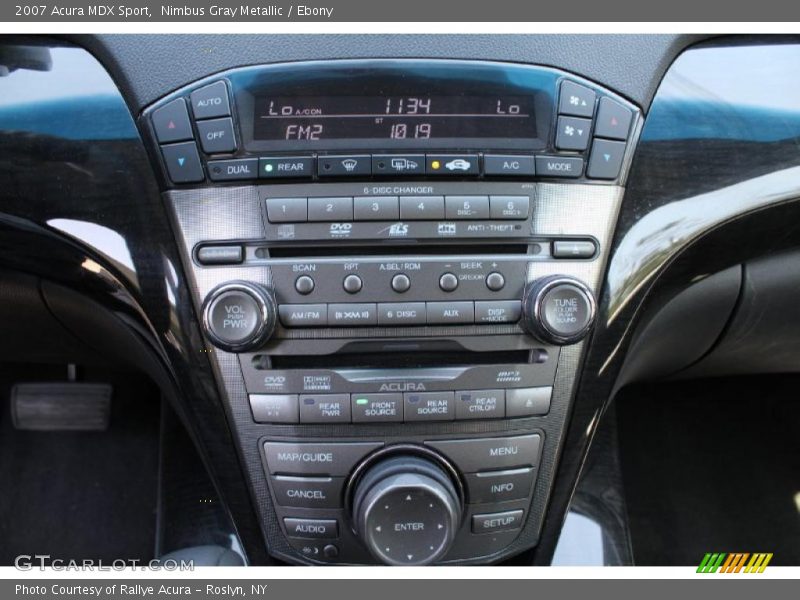 Nimbus Gray Metallic / Ebony 2007 Acura MDX Sport