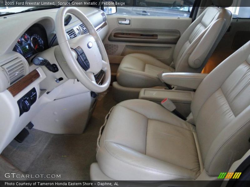  2005 Freestar Limited Pebble Beige Interior