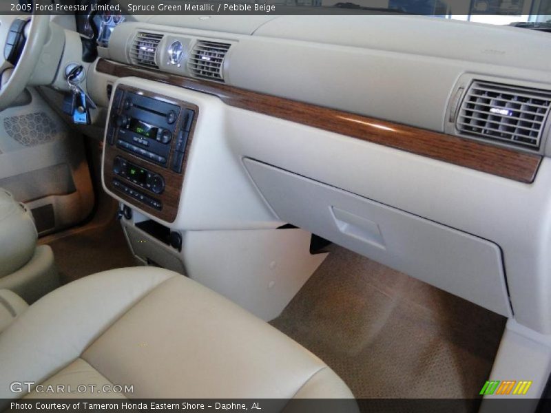 Spruce Green Metallic / Pebble Beige 2005 Ford Freestar Limited