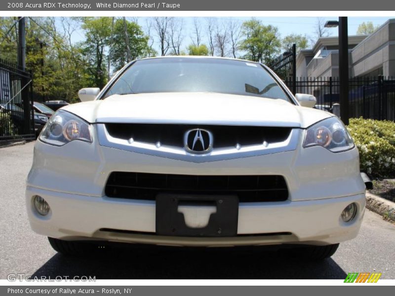 White Diamond Pearl / Taupe 2008 Acura RDX Technology
