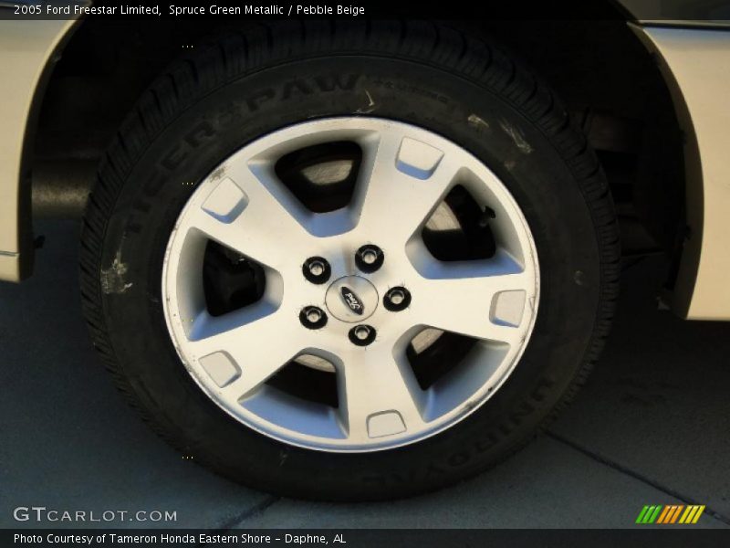Spruce Green Metallic / Pebble Beige 2005 Ford Freestar Limited