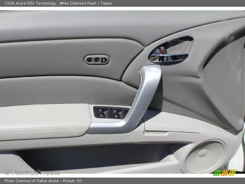 White Diamond Pearl / Taupe 2008 Acura RDX Technology