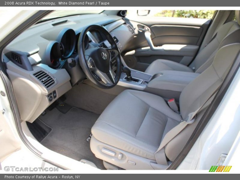 White Diamond Pearl / Taupe 2008 Acura RDX Technology