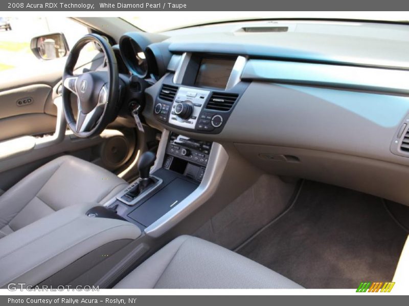 White Diamond Pearl / Taupe 2008 Acura RDX Technology