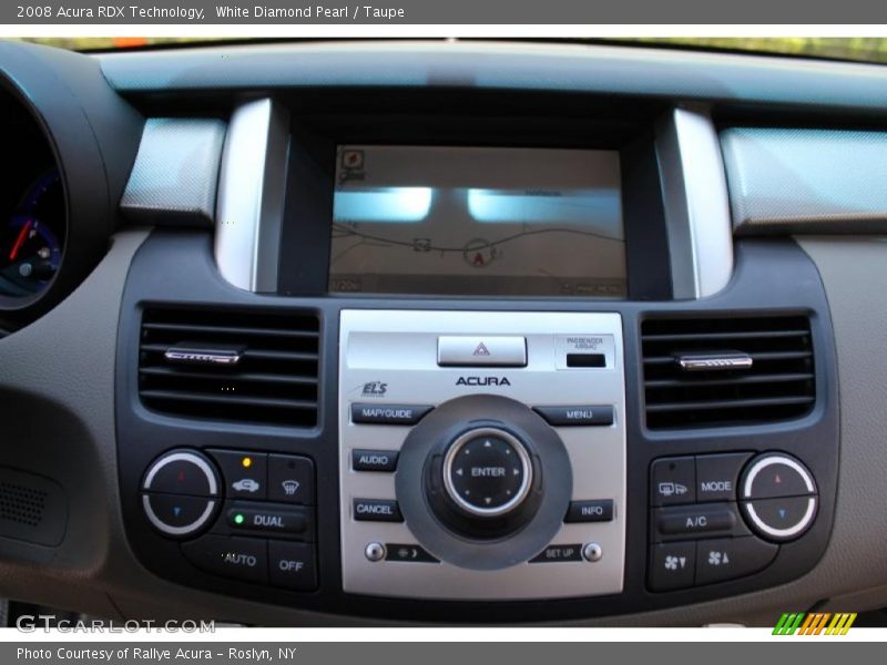 White Diamond Pearl / Taupe 2008 Acura RDX Technology