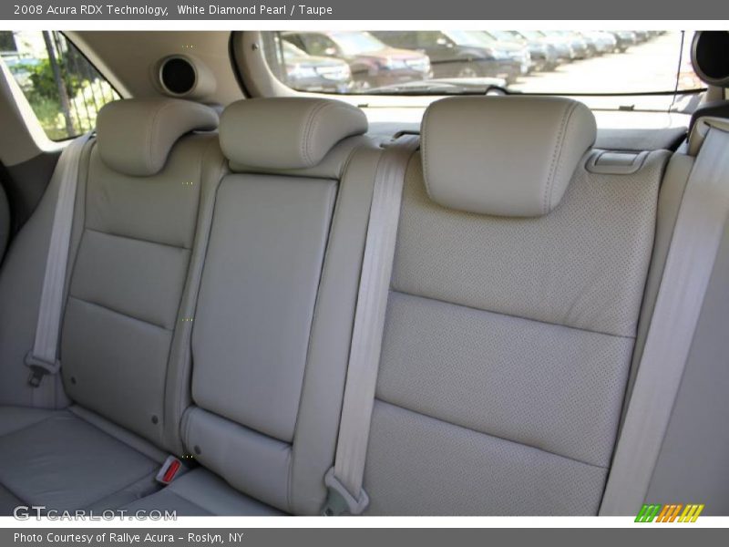 White Diamond Pearl / Taupe 2008 Acura RDX Technology