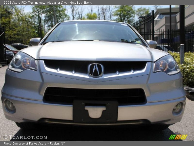 Alabaster Silver Metallic / Ebony 2008 Acura RDX Technology