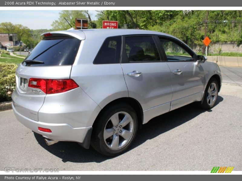 Alabaster Silver Metallic / Ebony 2008 Acura RDX Technology