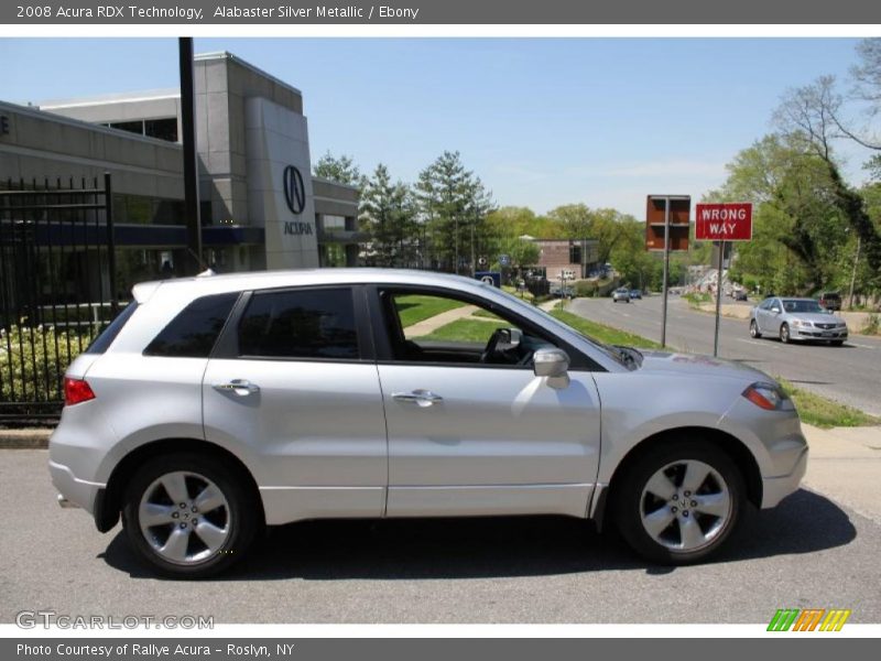 Alabaster Silver Metallic / Ebony 2008 Acura RDX Technology