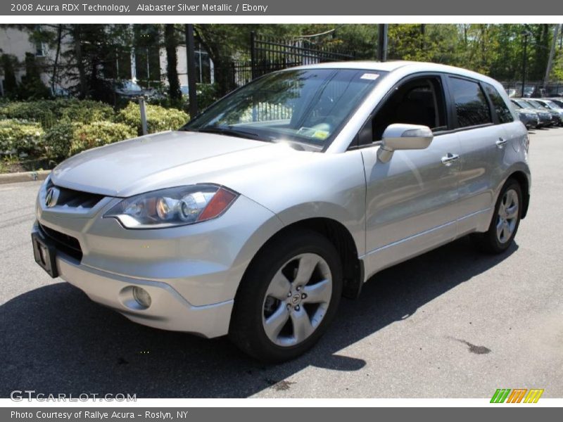 Alabaster Silver Metallic / Ebony 2008 Acura RDX Technology