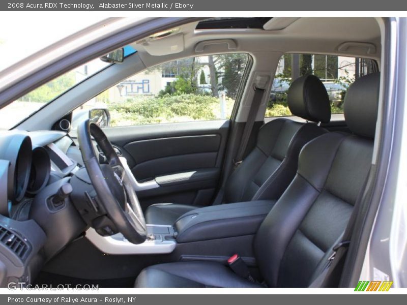Alabaster Silver Metallic / Ebony 2008 Acura RDX Technology