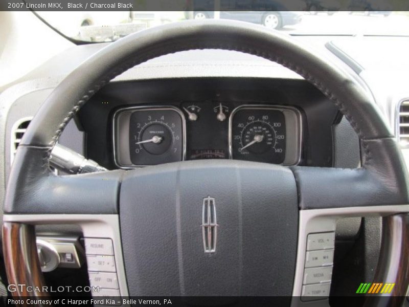 Black / Charcoal Black 2007 Lincoln MKX