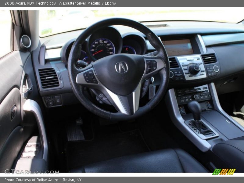 Alabaster Silver Metallic / Ebony 2008 Acura RDX Technology