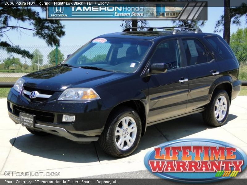 Nighthawk Black Pearl / Ebony 2006 Acura MDX Touring