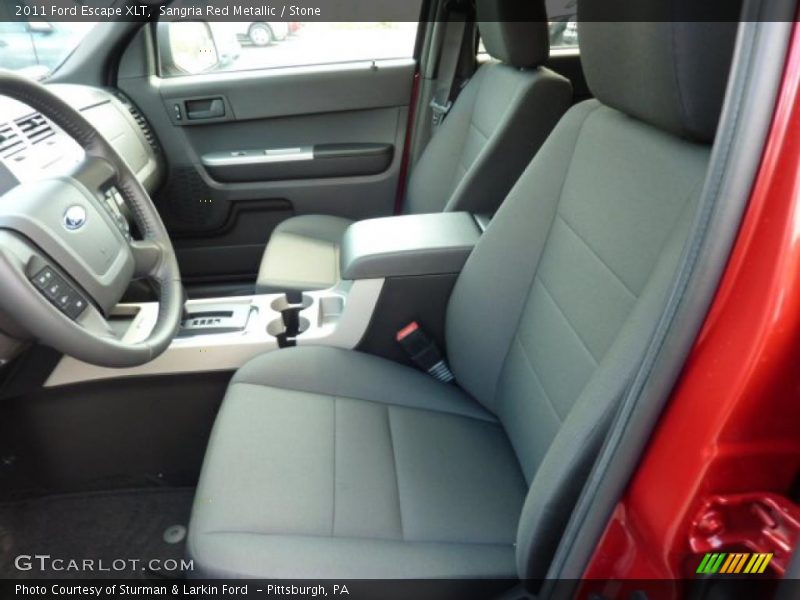 Sangria Red Metallic / Stone 2011 Ford Escape XLT