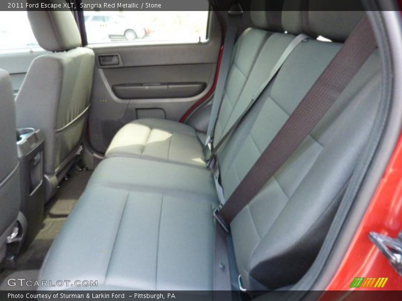 Sangria Red Metallic / Stone 2011 Ford Escape XLT