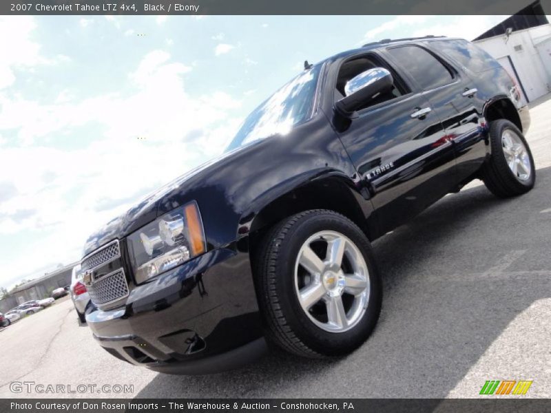 Black / Ebony 2007 Chevrolet Tahoe LTZ 4x4