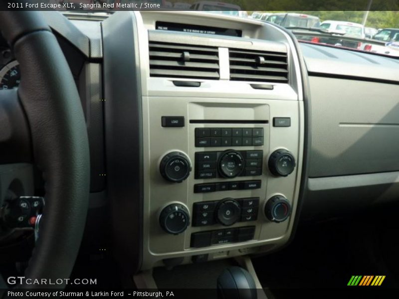 Sangria Red Metallic / Stone 2011 Ford Escape XLT