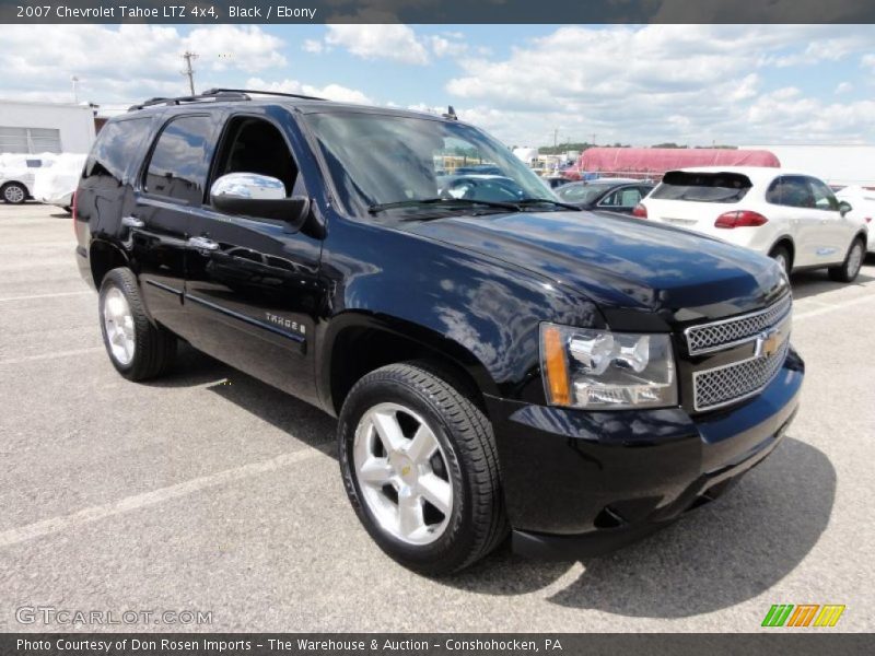 Black / Ebony 2007 Chevrolet Tahoe LTZ 4x4