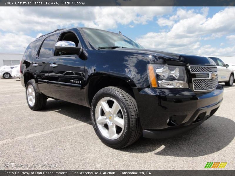 Black / Ebony 2007 Chevrolet Tahoe LTZ 4x4